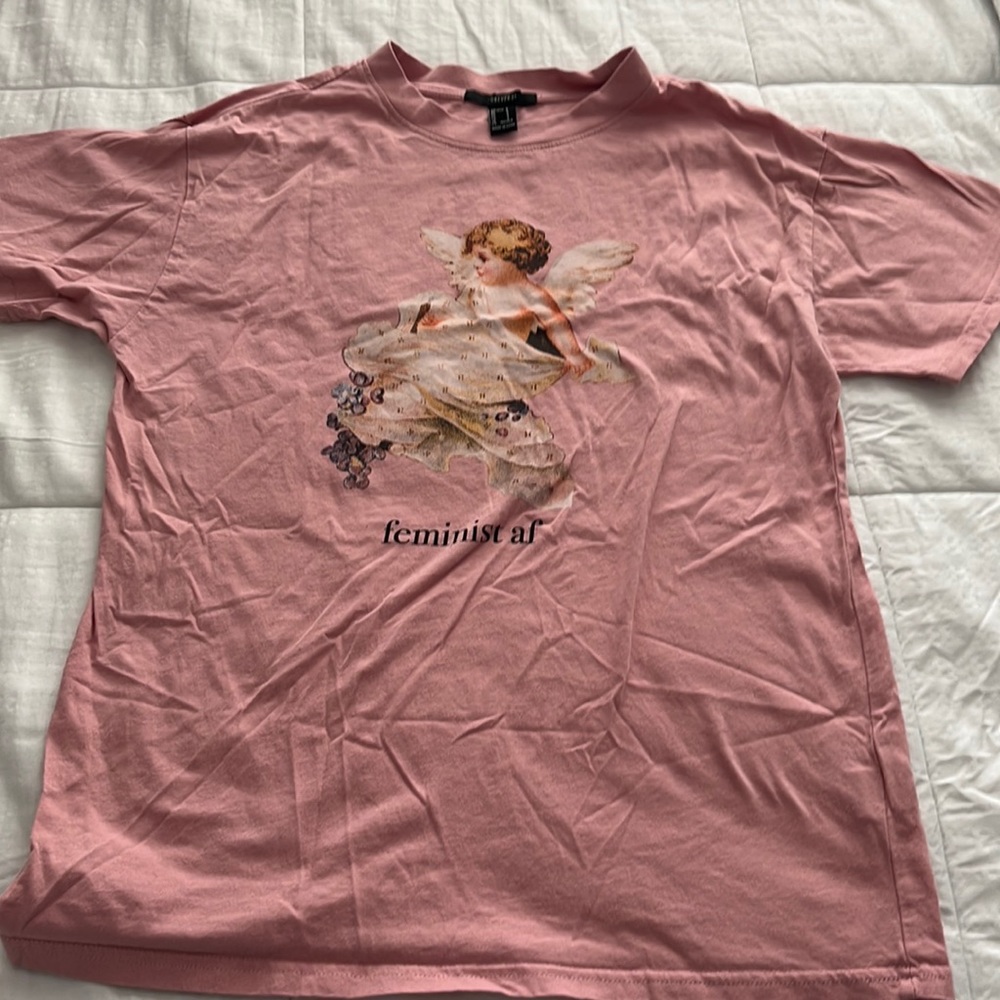 Forever, 21 feminist pink T-shirt